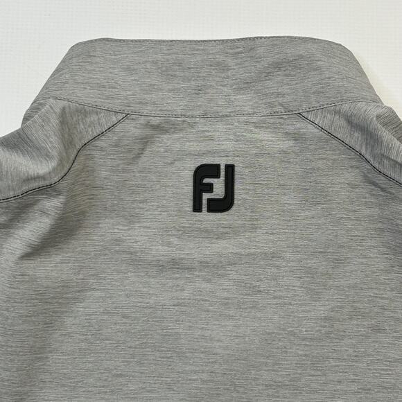 FootJoy DryJoys Golf Jacket Women's XL Gray Waterproof Windproof FJ Rain Shell - Picture 16 of 16